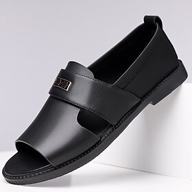 Men's Black Slide S…
