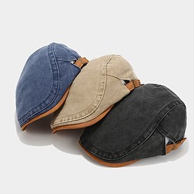 Unisex Beret Hat Bl…