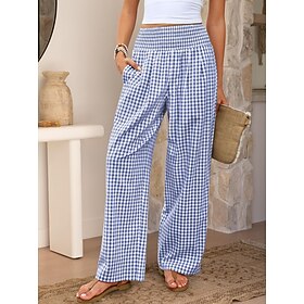 Women's Wide Leg Ch…