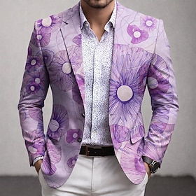 Men's Floral Blazer… - image
