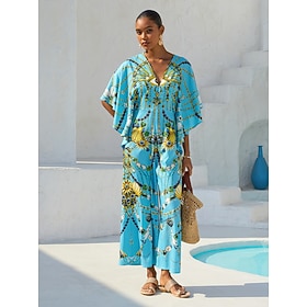 Vintage-Schmuck, seidiger Satin-Jumpsuit: retailer-supplied image