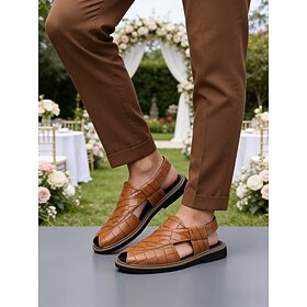 Men's Faux Leather …