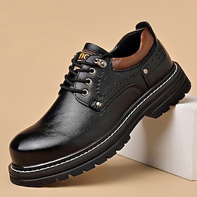 Men's Black Casual …