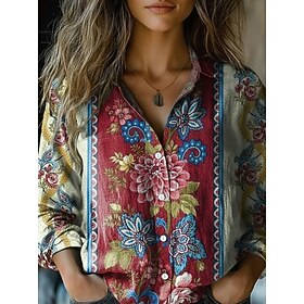 Women's Shirt Faux …