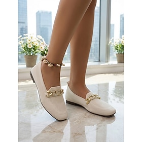 Women's Beige Knit … - image