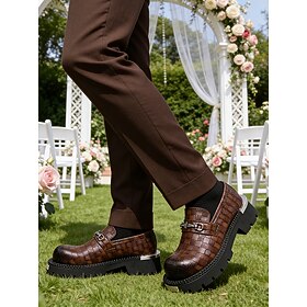 Men's Brown Double … - image