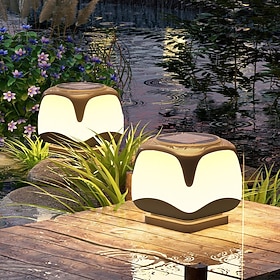 Lampioni da esterno, lampade a colonna, lanterne, lampade da palo impermeabili E26/E27, lampade da palo moderne per esterni, cortili e ville, in accia