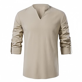 Medievale Rinascimento Camicia Lunghe Pirata Vichingo Costume Per uomo Vichingo Costumi da pirata Halloween Carnevale Performance LARP Fiera Rinascime