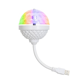 Luce a stella per tetto auto, luce notturna a stella regolabile a 360° con 6 combinazioni di luce, luci interne per auto portatili USB 2 in 1 per deco