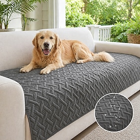 Waterproof Ultrasonic Pet Mat Sofa Cushion Protector Pet Friendly Non Slip Scratch and Urine Resistant Sofa Cover for Dogs Cats
