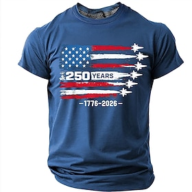 4 luglio 2026 250° anniversario uomo 250 anni 1776 2026 aerei da combattimento bandiera americana patriottico 250° anniversario militare aeronautica g