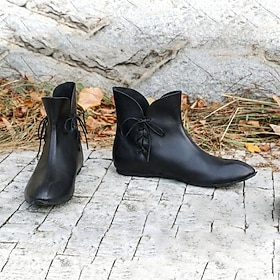 Retro vintage Middeleeuws Renaissance Schoenen Kostuum Voor heren Keltisch Piraat Halloween Carnaval Maskerade Maskerade Feesten Uitgaan Volwassenen Schoenen