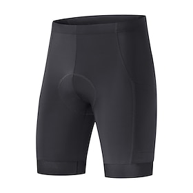 Arsuxeo Per uomo Tinta unica Pantaloncini intimi da ciclismo Pantaloni da ciclismo Pantaloncini MTB Bicicletta Pantaloncini Pantaloncini imbottiti / F