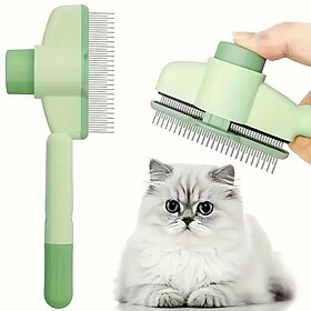 2pcs Dog Hair Remover Brush Cat Dog Hair Grooming And Care Comb For Long Hair Dog Pet Removes Hairs Cleaning Bath Brush Dog Supplies