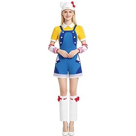 Eroe spaziale Costume di fantasia Cosplay Costumi dei videogiochifor Adulti Per donna Halloween Carnevale Performance Con il fumetto Anime Expo