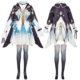 Star Rail Con molla Vestito Abiti Costume di fantasia Cosplay Costumi dei videogiochifor Adulti Per donna Halloween Carnevale Performance Con il fumet