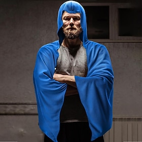 Poncho da spiaggia, poncho da nuoto, poncho da muta ad asciugatura rapida, morbido e portatile poncho da spiaggia con cappuccio per uomo e donna per s