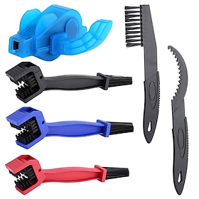 Spazzola per catena bici Strumento per pulizia catena bici Conveniente Per Bici da Strada Mountain Bike MTB Ciclismo Plastica Plastica ABS Nero Rosso 