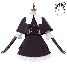 Serie fantasy poliziesca Ragazza anime giapponese carina Eroina misteriosa X Anime Vestito Costume originale Abiti Cosplay Halloween Carnevale Perform