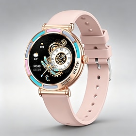Smartwatch da donna, fitness tracker leggero con monitoraggio del ciclo mestruale, monitoraggio della frequenza cardiaca e del sonno, diverse modalità