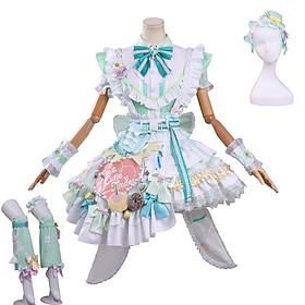 Fantasy Academy Idol Ragazza anime giapponese carina Ragazza Lolita Vestito Costume di fantasia Uniforme Cosplay Costumi dei videogiochifor Adulti Per