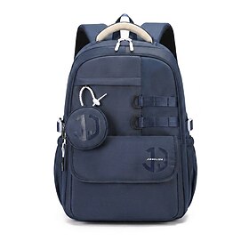 Unisex Student Laptop Backpack, Multiple Colors, Water-Resistant Polyester Scho…