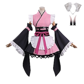 Ragazza magica Ragazza anime giapponese carina Anime Vestito Costume originale Abiti Cosplay Halloween Carnevale Performance Con il fumetto Anime Expo