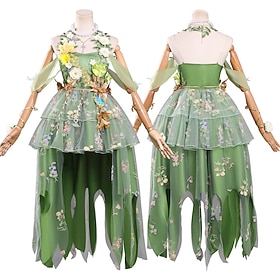 Gioco survival horror 4 contro 1 Giardiniere Vestito Costume di fantasia Cosplay Costumi dei videogiochifor Adulti Per donna Halloween Carnevale Perfo