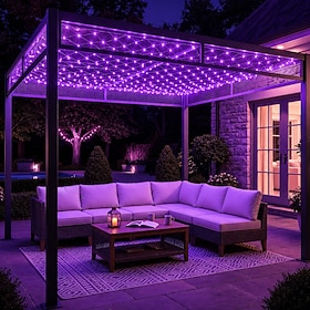 Colorful LED Net Mesh Fairy String Lights for Holiday Decoration