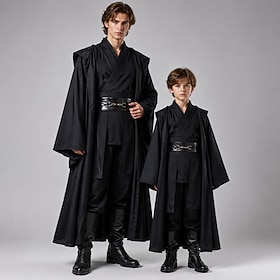 Caballero Jedi Traje de cosplay Accesorios Disfraz Cosplay for Chico Adultos Niños Víspera de Todos los Santos Carnaval Comic Con Exposición de anime