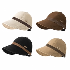 Waterproof Quick-Dry Equestrian Sun Hat , Lightweight Breathable Adjustable Baseball Cap with Curved Brim for Horse Riding, Hiking, Fishing, Travel and Outdoo