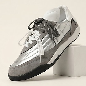 Men's Gray Lace-Up …