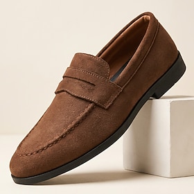 Men's Brown Slip-On…