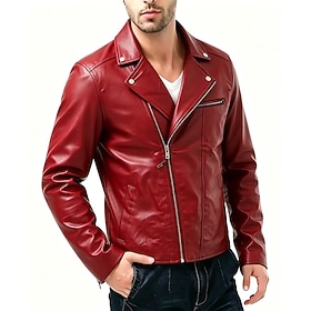 Retro Vintage Rock 1980s Jacket Long Sleeves Fancy Dress Men's Carnival Party Performance Casual Daily Adults' Jacket Fall Winter
