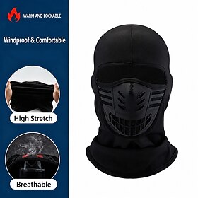 5 Styles Winter Outdoor Cycling Full Face Mask Windproof Dustproof Keep Warm Face Cover Ski Head Cover Motorcycle Riding Balaclava Cap