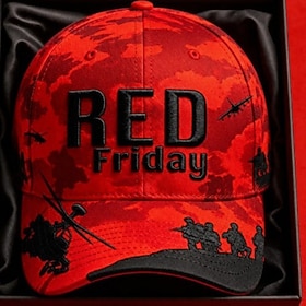 RED FRIDAY Camo Baseball Cap, Remember Everyone Deployed Embroidered Hat, Patriotic Military Support Adjustable Dad Hat for Men Women, Veteran Army Gift