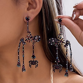 Boucles d'oreilles pendantes Boucle d'Oreille Créoles Classique Crâne Tete de Mort ancien Mode Déclaration Des boucles d'oreilles Bijoux # 1 / # 2 / # 3 Pour S