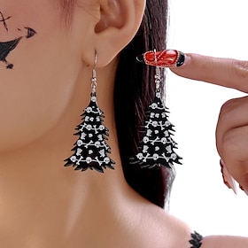 Boucles d'oreilles pendantes Boucle d'Oreille Créoles Classique Fleur ancien Mode Gothique Des boucles d'oreilles Bijoux # 1 / # 2 / # 3 Pour Soirée Mariage Ha