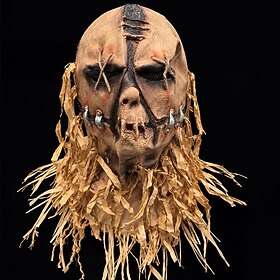 Épouvantail Gants Chapeau Masque Unisexe Déguisement effrayant Soirée Déguisements d'Halloween faciles