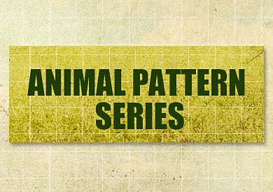 dierlijk patroon serie