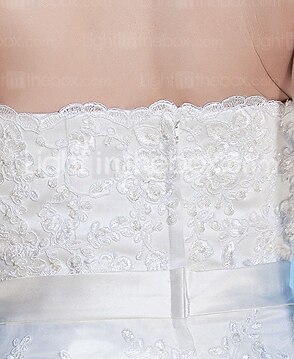 Ranta / kohde Häämekot Tuubi Olkaimeton Hihaton Polven yli Organza Morsiuspuvut Kanssa 2025 2026 - $142.99 –P5