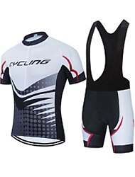 LYzpf Cycling Suit Bike Clothing Kit Wear Pants Jerseys Apparel Fashion Breathable Autumn Winter Long Sleeve for Outdoor Sport Biking Mens & Womens 