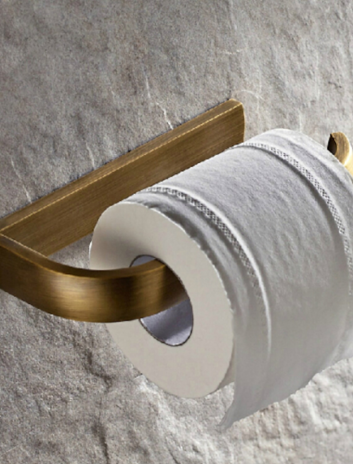 Antique Brass Bathroom Wall Mount Towel Ring Hooks Hanger Toilet Paper Holder 