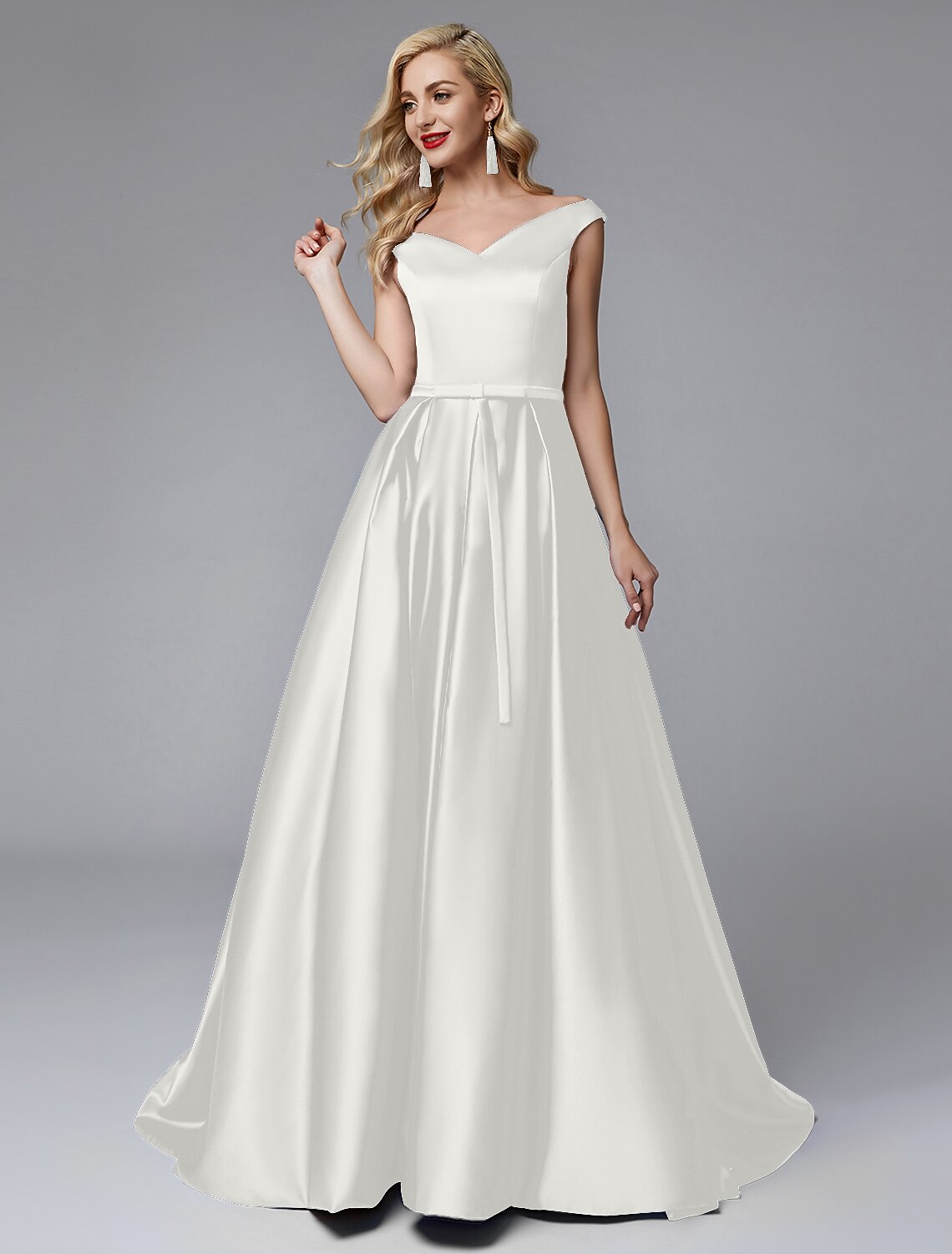 Long Chiffon Bridesmaid Dresses Evening Wedding Diamante Belt Ballgown Uk 