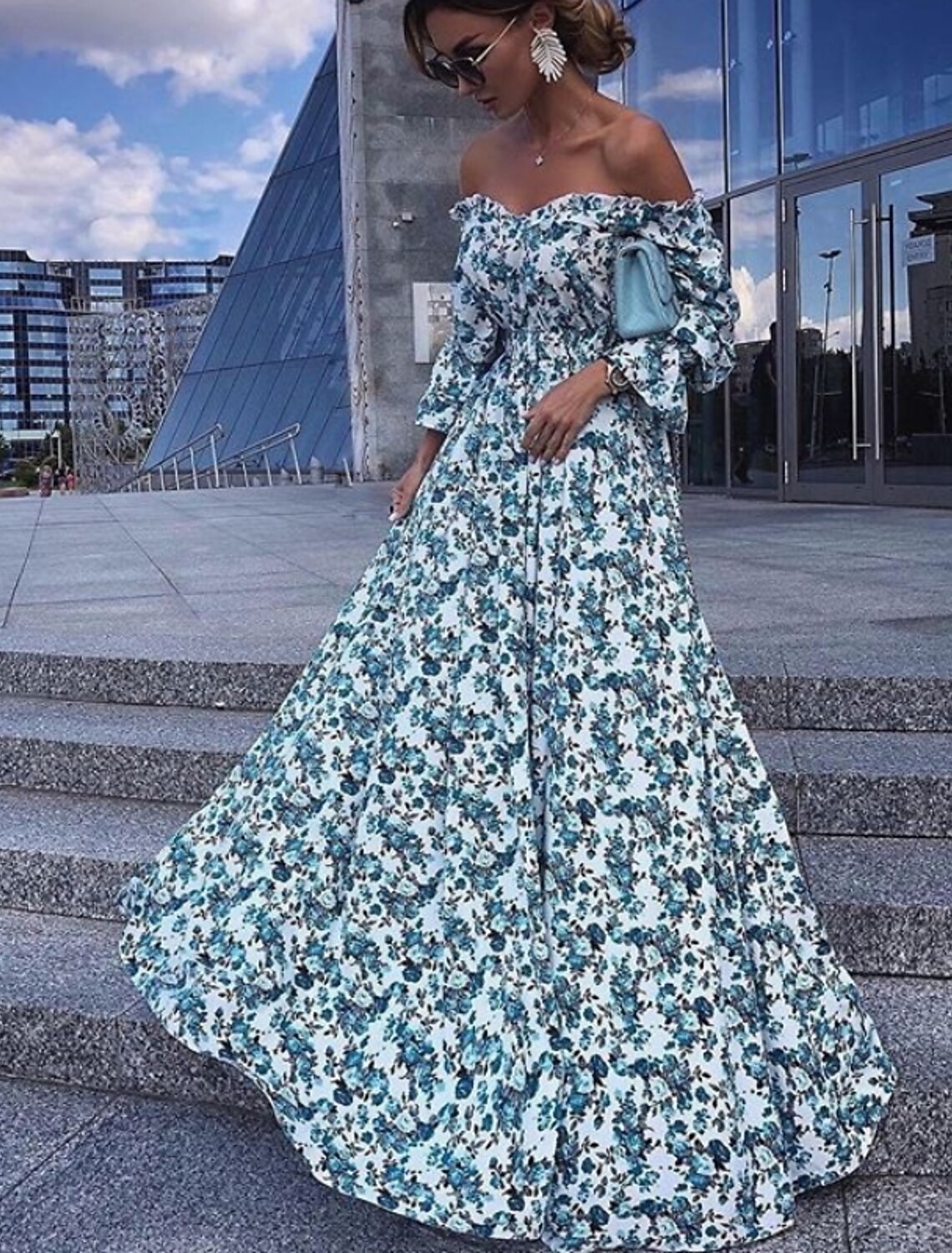 Swing Dress Long Dress Maxi Dress 