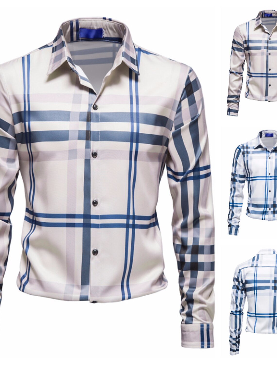 Men's Henley Shirt Shirt Other Prints 