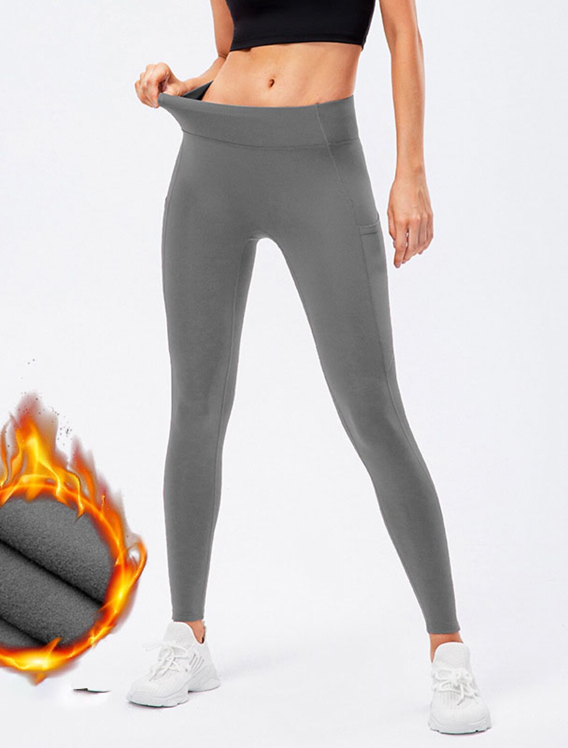 YUERLIAN Women's High Waist Yoga Pants 