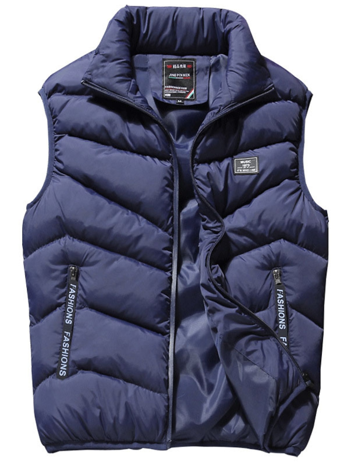 Kstare Mens Vest Jacket Winter Warm Waistcoat Lightweight Zipper Sleeveless Water-Resistant Packable Puffer Down Coat