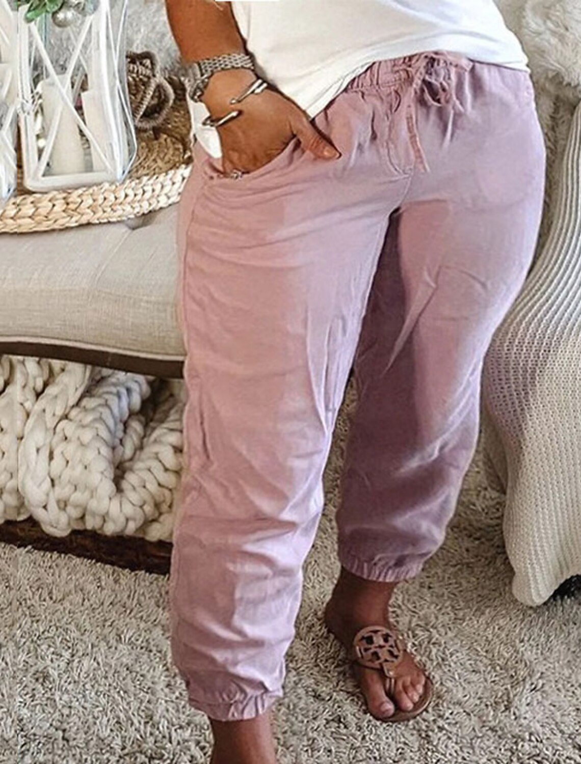 Women's Plus Size Chinos Bloomers 
