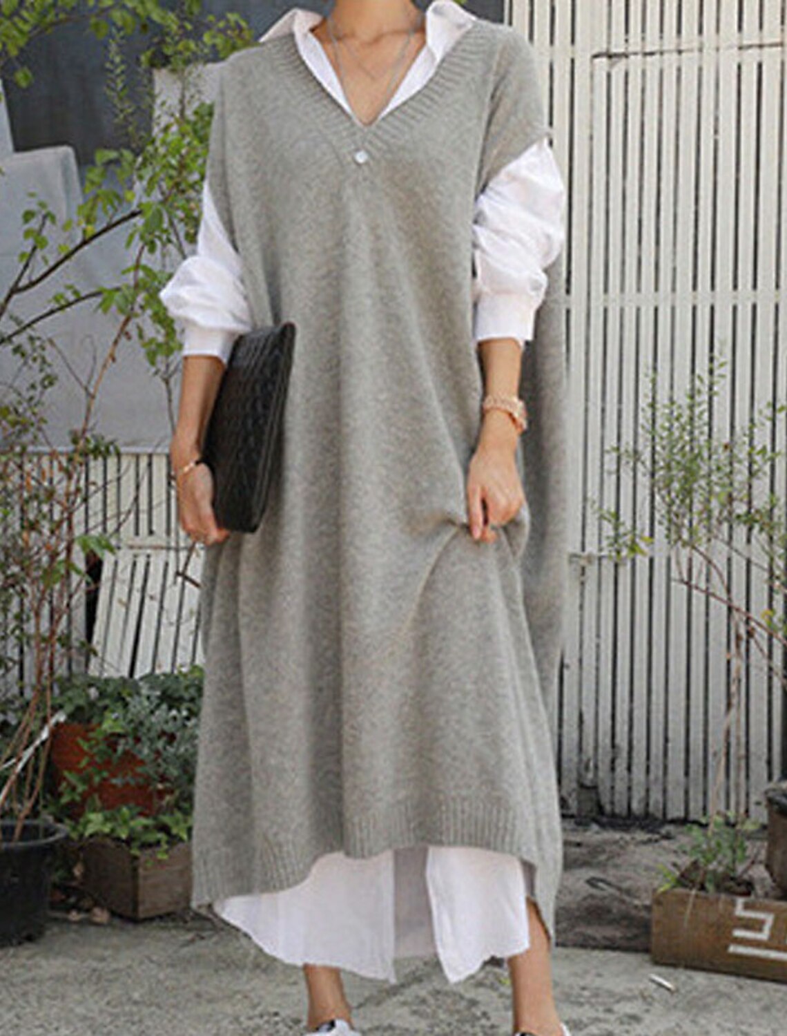 high low jumper dress